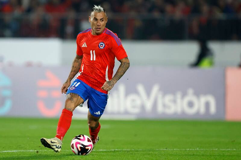 Eduardo Vargas viene de una amarga Copa América con Chile.