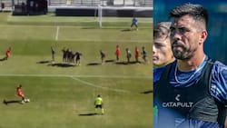 Inatajable para Brayan Cortés: Gonzalo Espinoza le anota este golazo de tiro libre a Colo Colo