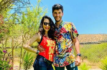 "Disfrutando estas mini vacaciones": Yamna Lobos mostró paradisíacas fotos de su escapada a Punta Cana junto a su esposo