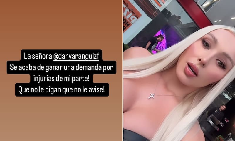 Daniella Chávez anunció demanda contra Daniela Aránguiz. Créditos: Instagram