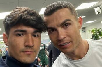 Se formó en la U, volvió al fútbol chileno y revela anécdota con Cristiano Ronaldo: “Estaba nervioso”