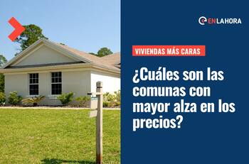¿Cuáles son las tres comunas de la Región Metropolitana con mayor alza en los precios de las casas?