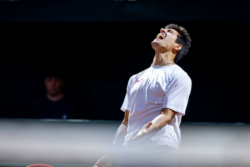 En lo que va del 2026, Gago no ha sumado victorias y solo ha ganado un set. Foto: Agencia Aton.