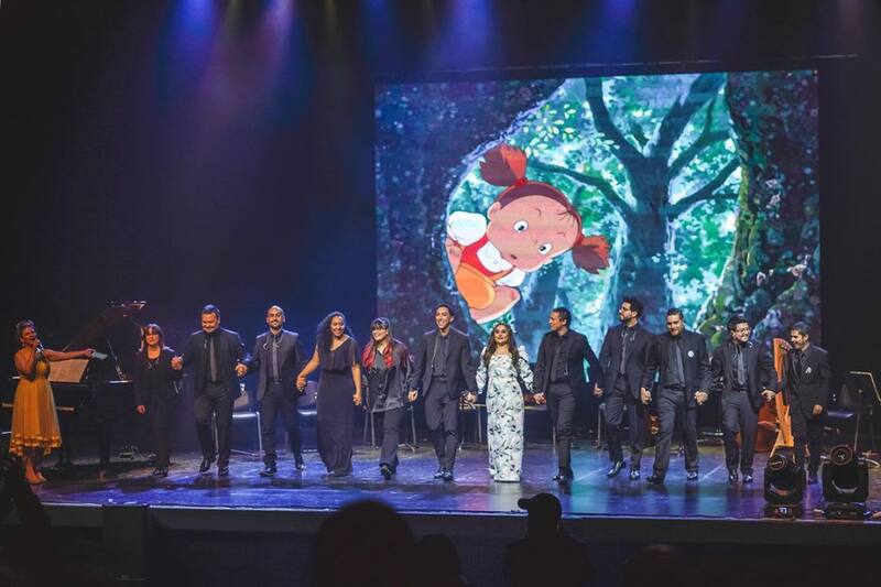 La banda interpretará algunos de los temas de las cintas de Studio Ghibli, mientras de fondo se reproducen algunas de sus escenas más reconocidas.