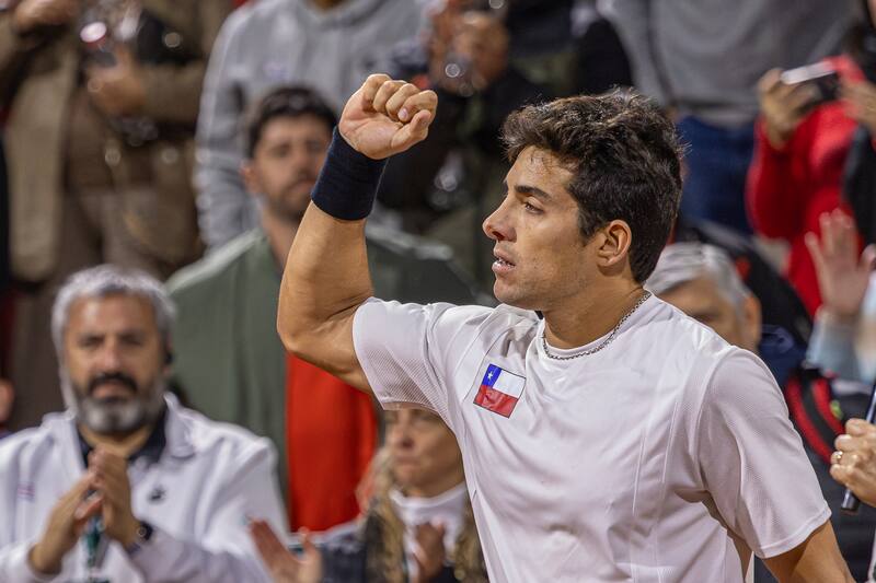 El tenista nacional se clasificó para disputar la final del Challenger de Montevideo. Foto: Felipe Escobedo