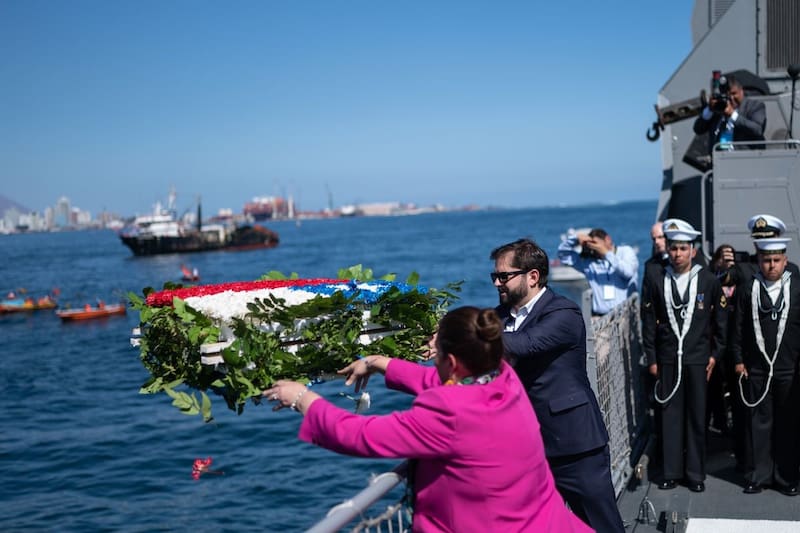 La actividad estuvo encabezada por el Presidente Gabriel Boric. Foto: Presidencia.