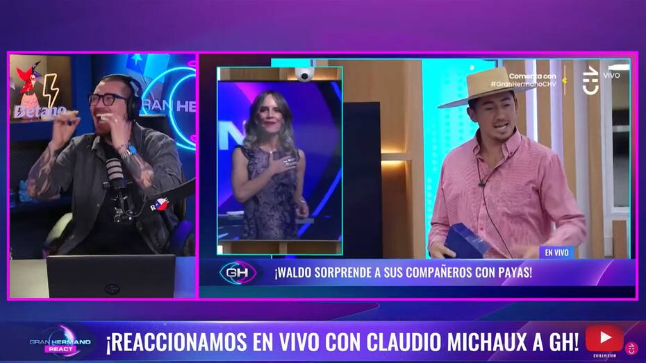 Waldo y la broma que hizo reír en "GH"