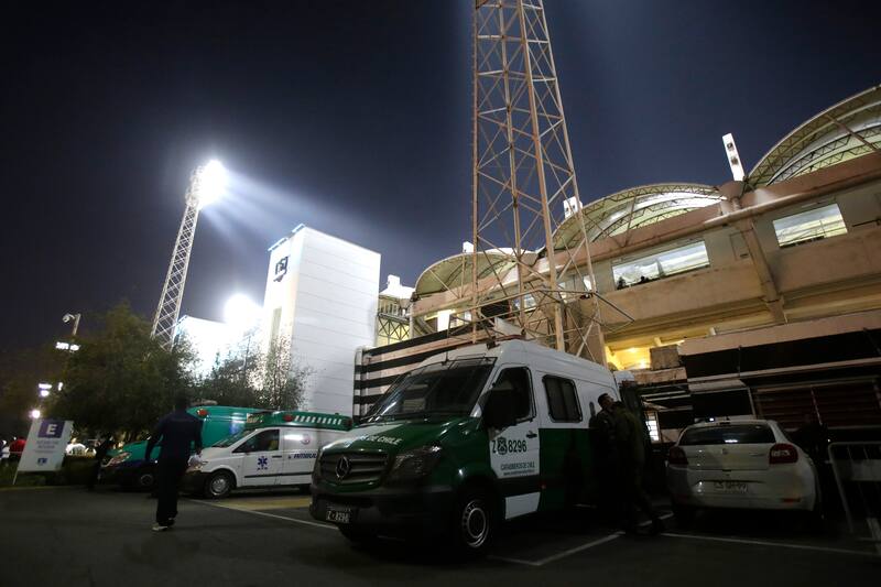 La CONMEBOL critica el estado del Estadio Monumental.
Jonnathan Oyarzun/Photosport