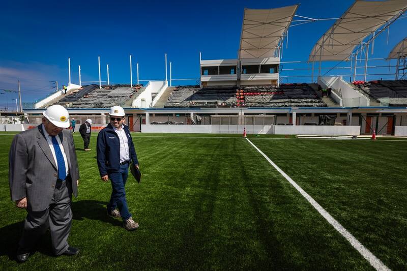 está próximo a terminar sus trabajos.