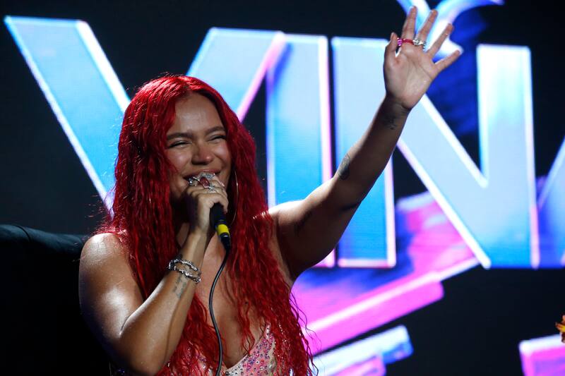 Karol G y su admiración por Myriam Hernández. Créditos: ATON