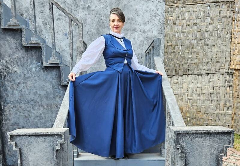 "Amanda del Villar" tendrá un rol clave en "Ganar o Servir". Créditos: Canal 13