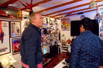 "Tú estás completamente loco": Llamativa decoración de casa de Gigi Martin dejó sin palabras a Martín Cárcamo