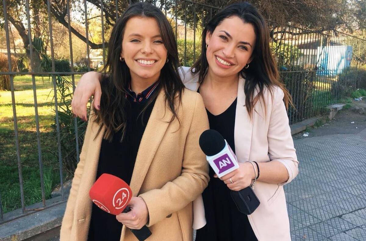 Separadas por la TV: El curioso caso de las mellizas Natasha Kennard y Sabrina Kennard, conductoras de noticias en Mega y TVN