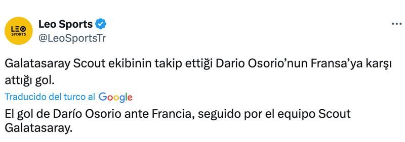 Hinchas de todo el mundo alaban a Darío Osorio