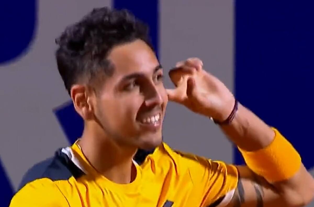 VIDEO | ¡No se achicó! El puntazo de Alejandro Tabilo con el que silenció al público en Córdoba