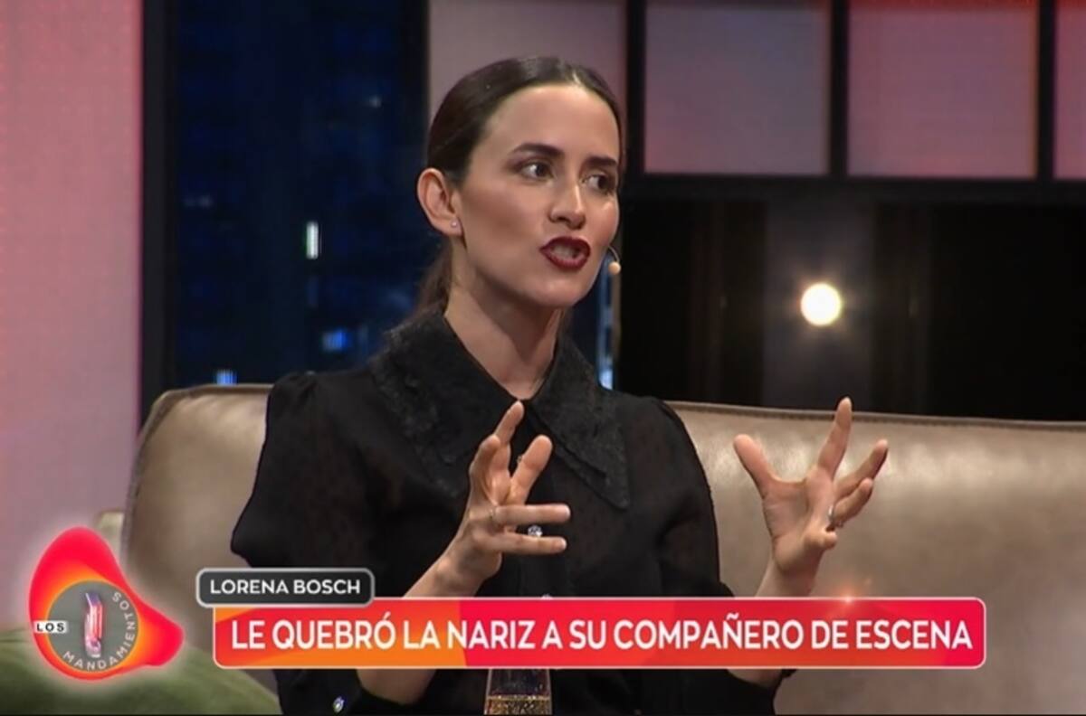 "Esto es grave": Lorena Bosch recordó cuando le rompió la nariz a Nicolás Poblete en "Soltera otra vez"