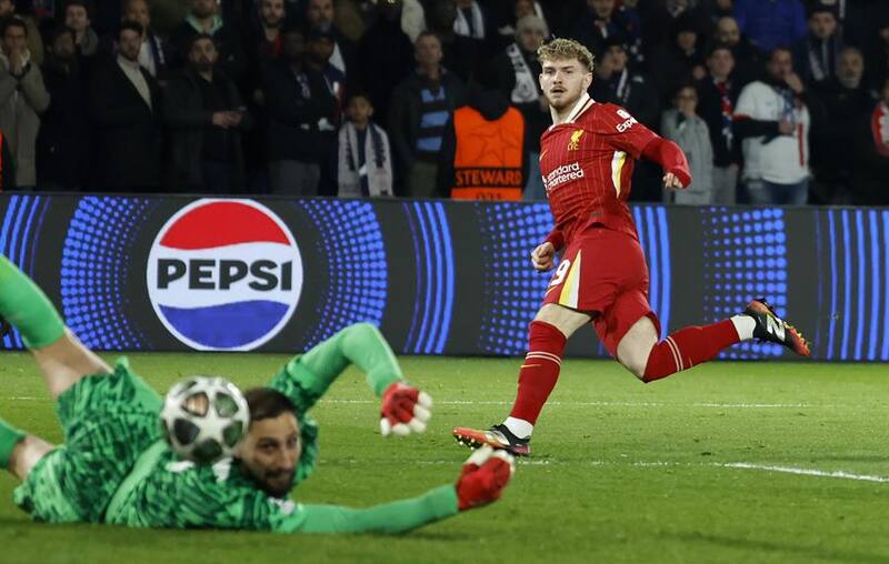 Liverpool venció 1-0 al PSG en Francia. Foto: EFE.