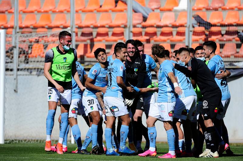 El exarquero de O'Higgins es figura en San Lorenzo de Almagro
Pedro Tapia/Photosport********