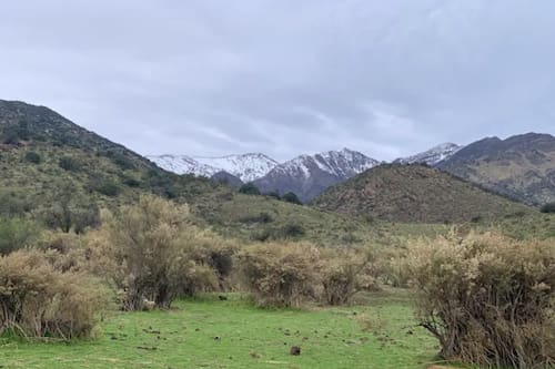 Inaugurado por la comuna de Lo Barnechea y la Asociación de Municipalidades Parque Cordillera.
Foto: Parque Las Hualtatas.