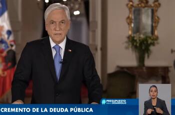 Presupuesto 2022: Piñera informa que se contemplarán más de 82 mil millones de dólares