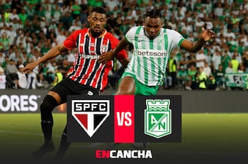 MARCADOR FINAL | São Paulo 1 - At. Nacional 1 por Copa Libertadores 2025