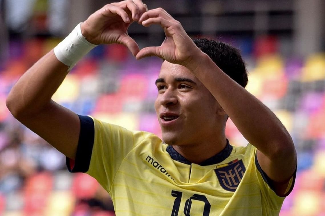 La joya del Ecuador, el jugador más joven en anotar un gol en un Mundial Sub 20, quedó postergado por la inclusión de Guagua ante Chile.