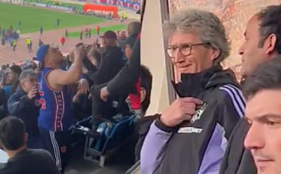 VIDEO | Daniel Morón y su polémico gesto que desató la furia de los hinchas de U. de Chile