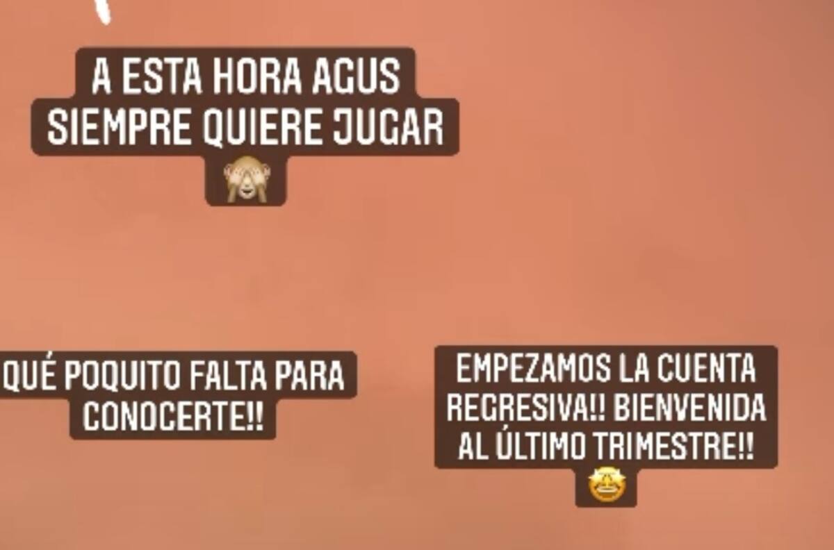 "Empezamos la cuenta regresiva": Lucila Vit emociona a sus seguidores con el último registro sobre su embarazo