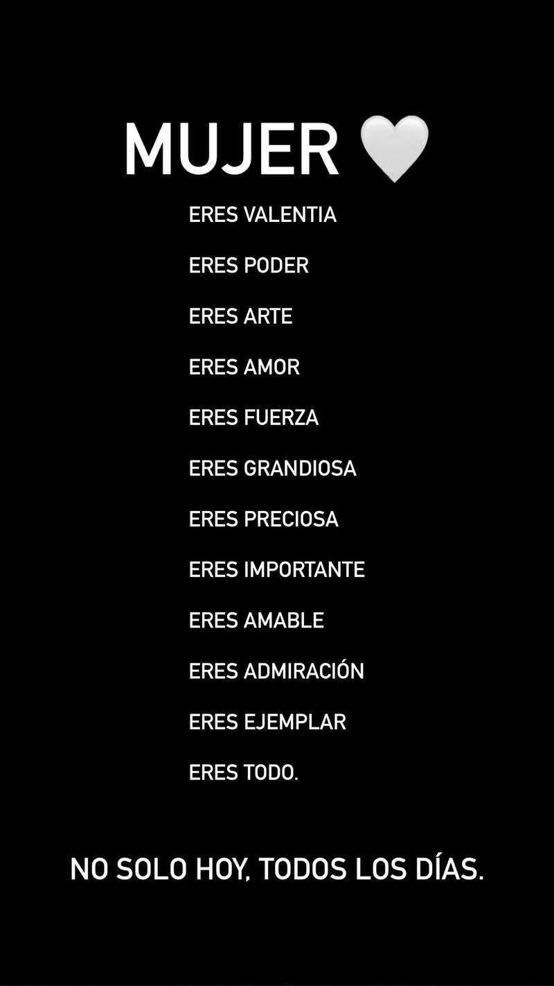 Un gran mensaje de una de nuestras representantes internacionales. Créditos: @emiliadides.