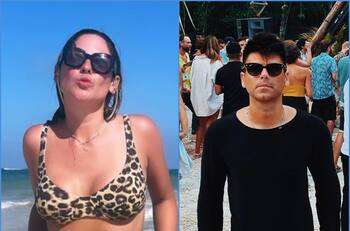 “Me secuestraron”: El carrete en medio de la selva y hasta las 10 de la mañana que vivieron Kel Calderón y su pololo, Toto Torrealba