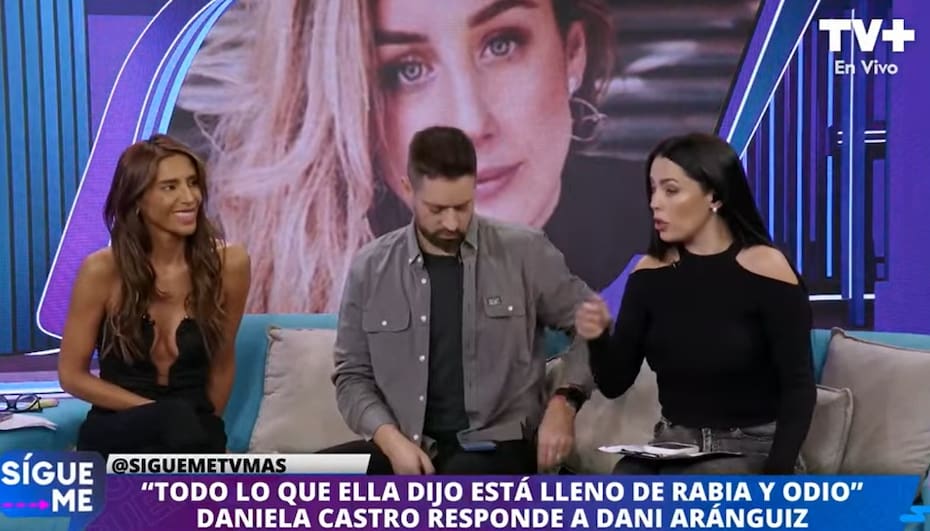 Daniela Aránguiz arremetió contra Daniela Castro. Créditos: Captura TV+