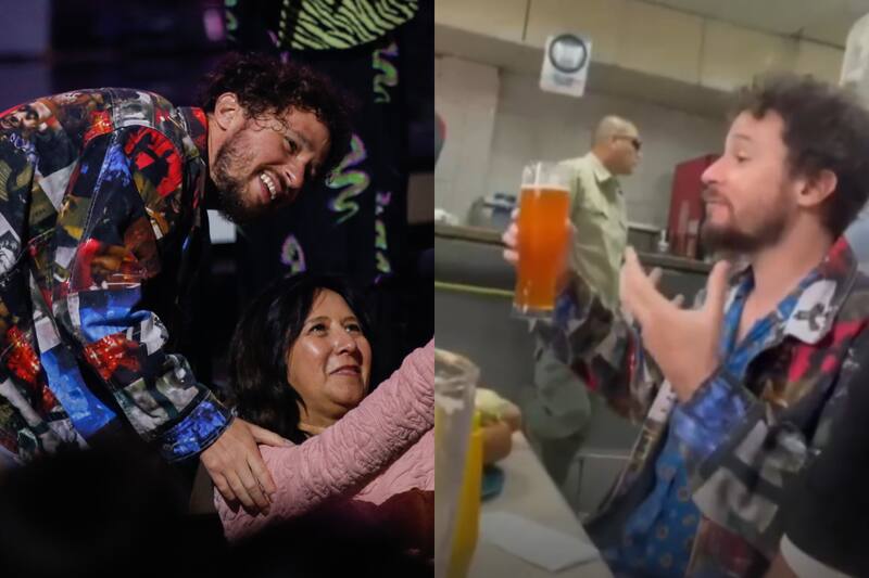 Luisito Comunica comiendo en Viña del Mar. Créditos: ATON - Captura