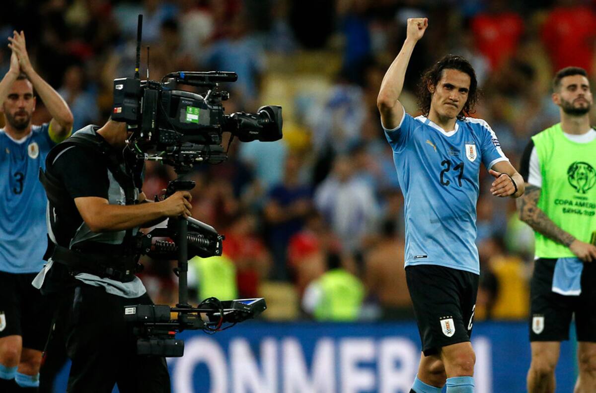 El gol de Edison Cavani con que Uruguay venció a Chile en el Maracaná