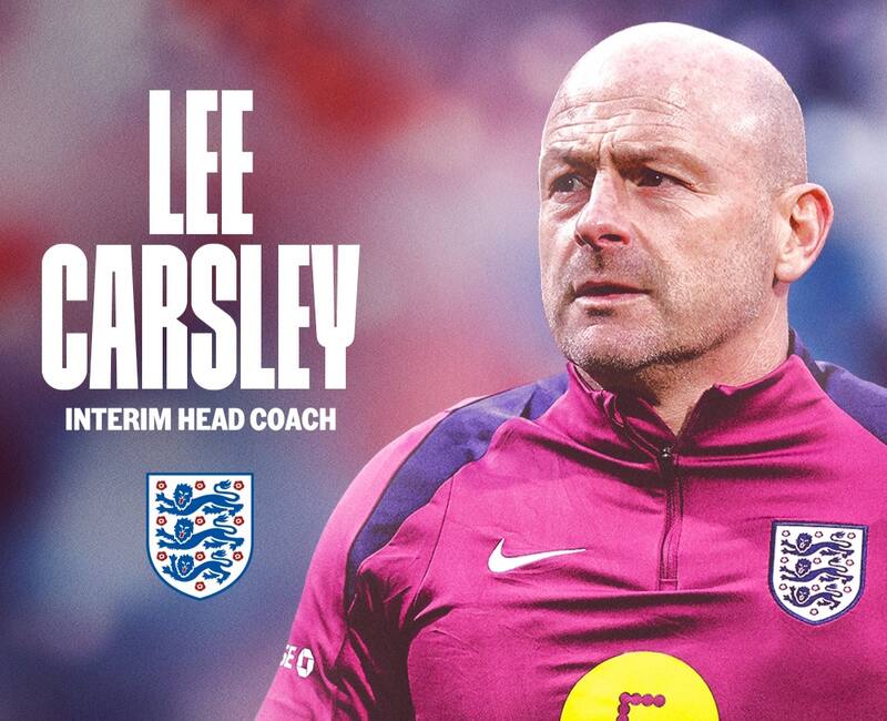 Inglaterra anunció a su nuevo entrenador interino. Créditos: @england.