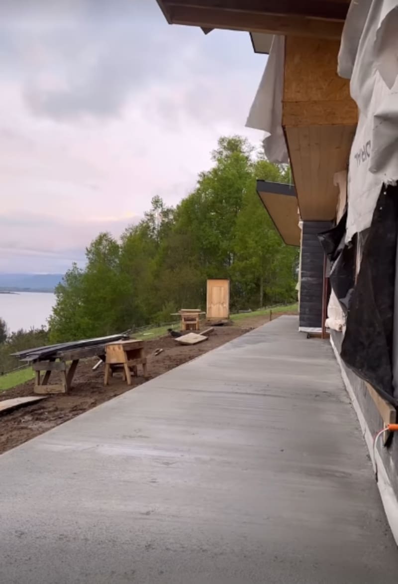 Vanesa Borghi mostró la hermosa vista de su casa.