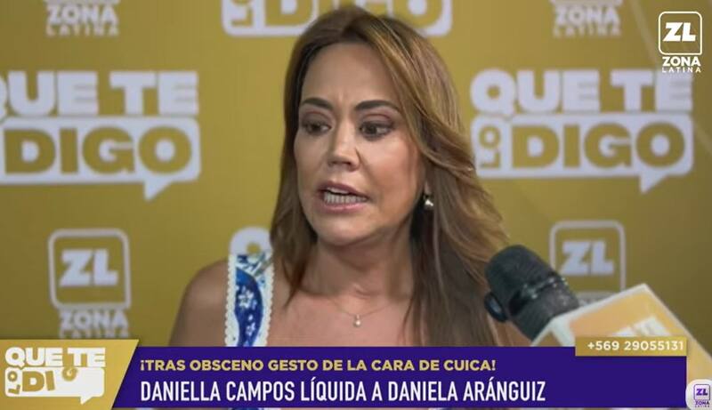 La opinóloga arremetió contra Daniela Aránguiz. Créditos: Pantallazo Zona Latina
