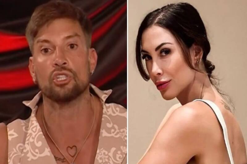 y Daniela Colett siguen con conflictos en el encierro. Créditos: Instagram