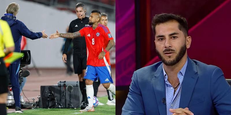 cuestionó presencia de Arturo Vidal en nómina de Ricardo Gareca.