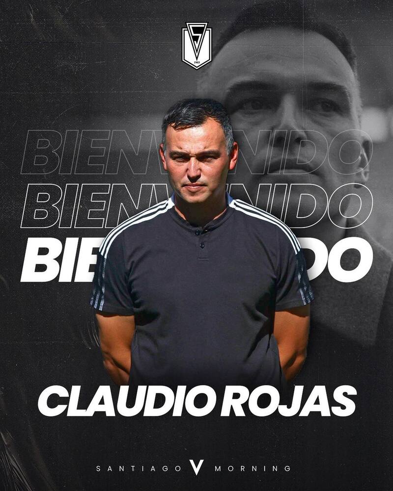 Claudio Rojas fue oficializado como nuevo entrenador de Santiago Morning.