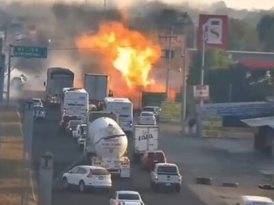 VIDEO | Impactante explosión en una gasolinera en México deja dos muertos