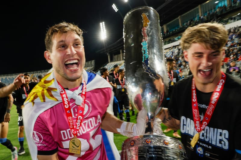 El portero uruguayo fue campeón de la Copa Chile 2025 con Huachipato. Foto: Agencia ATON.