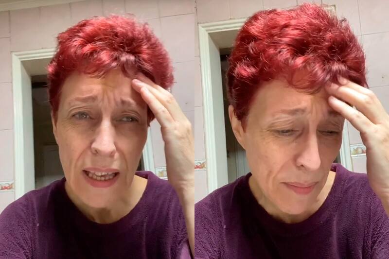 Fue asaltada en su casa por sexta vez y subió un dramático testimonio a sus redes sociales.