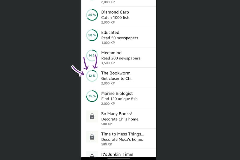 Aquí podrás revisar tu amistad con Chi.