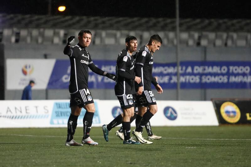Los albos vencieron por la mínima ante los Delfines en Puerto Montt. Foto: Agencia Aton.