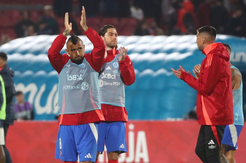 Arturo Vidal declaró que se fue contento por la forma en que jugó el equipo. (Foto: Aton)