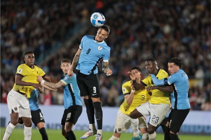 igualaron sin goles en Montevideo. Foto: EFE.