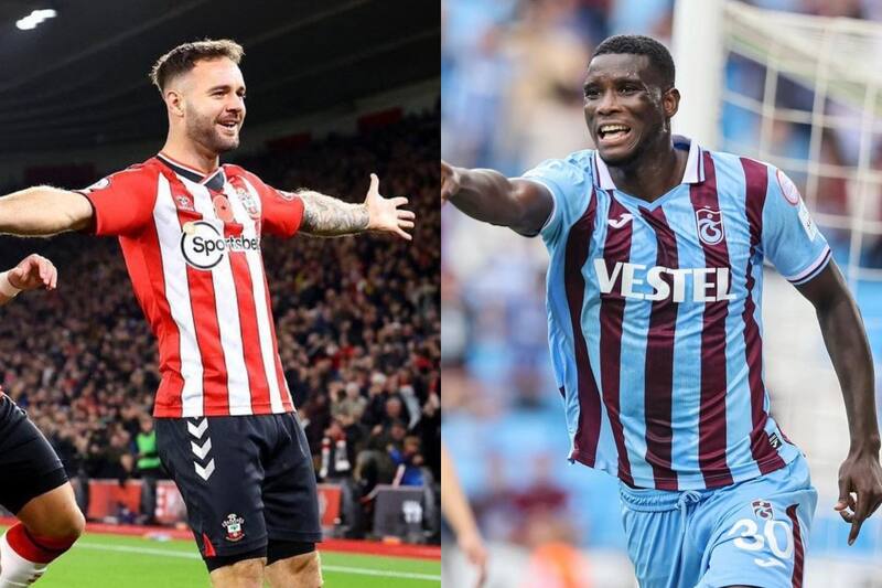 Adam Armstrong y Paul Onuachu son delanteros del Southampton.