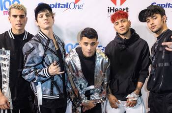"Tenemos una hermandad que nunca se puede quebrar": Joel Pimentel se despidió del grupo CNCO con su último concierto este viernes