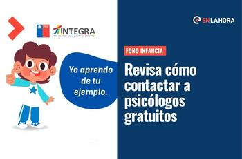 Fono Infancia: ¿Cómo ponerte en contacto con psicólogos de manera gratuita?
