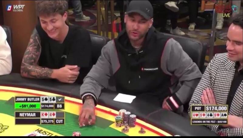 perdió 174 mil dólares frente a Jimmy Butler.